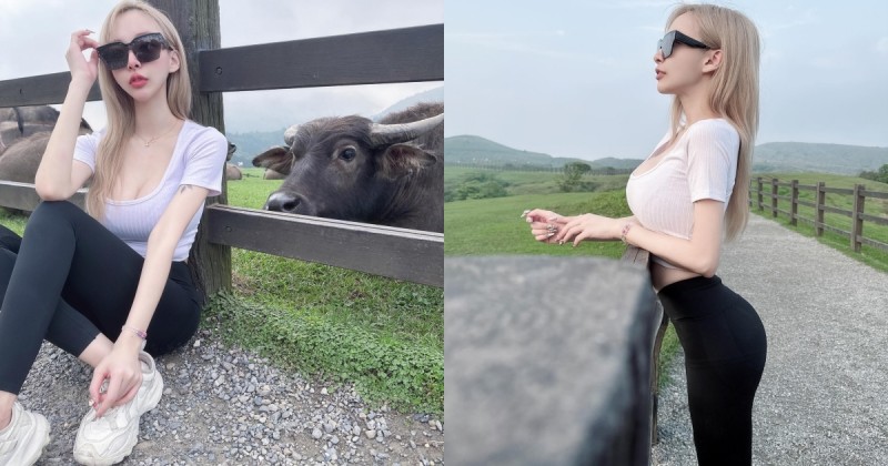 【WPT扑克】擎天岡出現「巨乳細腰正妹」！嵐芯語超誇張二次元身材跟牛牛合照！