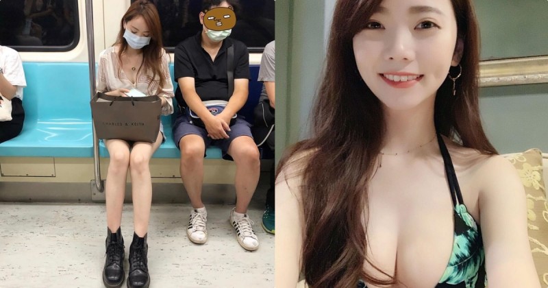 【WPT扑克】捷運美腿秘書「解放超兇事業線」，「171公分高挑身材」讓人好想一起搭車！