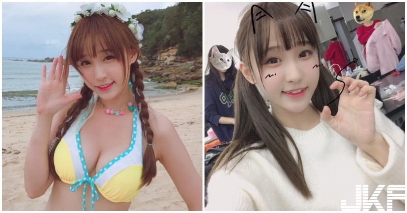 【WPT扑克】超卡娃依「萌萌小蘿莉」！可愛外表下「身材超兇」，隱乳系太令人融化！