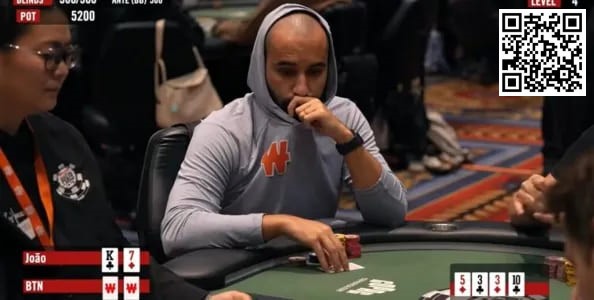 【WPT扑克】话题 | 深入职业玩家的内心，Joao Vieira试图诈唬Viktor Blom的”思维过程”。