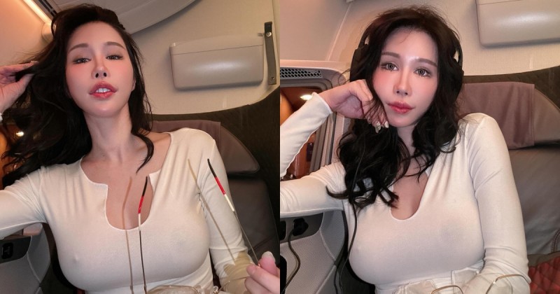 【WPT扑克】無罩登機！情慾女王「辛尤里」超薄透膚上衣，柔軟雙球都要被看光！