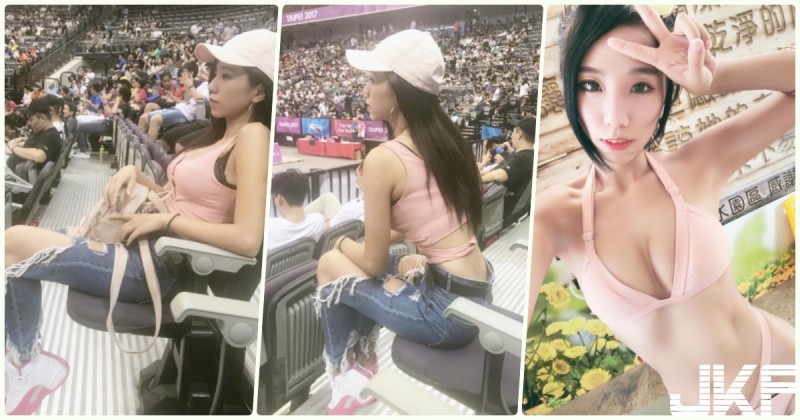 【WPT扑克】找到了！世大運「爆乳妹」再一發！白嫩美乳好犯規… 場邊加油身材好火辣