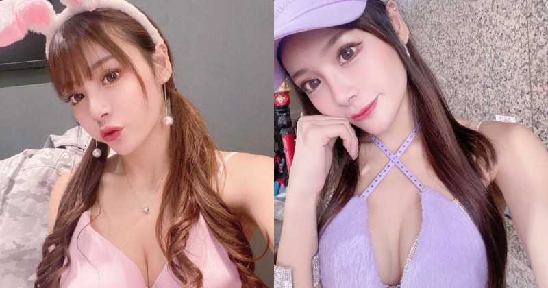 【WPT扑克】正妹「小麋Lu」性感嘟嘴自拍，「挖空上衣」展現火辣美乳！