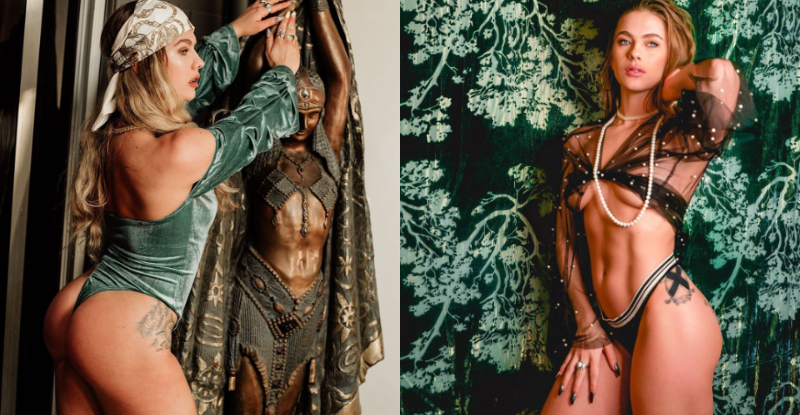 【WPT扑克】奶小志氣高！性感妹「展現誠意」曬小奶包　微嫩乳的逆襲…貧乳控高潮啦