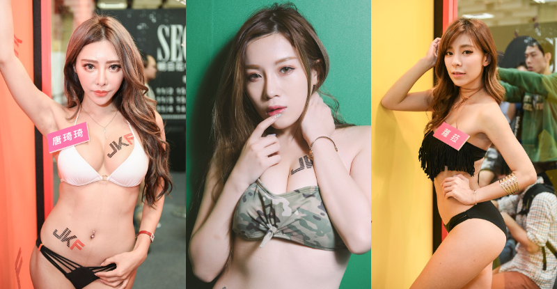 【WPT扑克】人間最美風景！TSE玩轉空間 「性感SG」化身櫥窗女郎隔玻璃搔人心