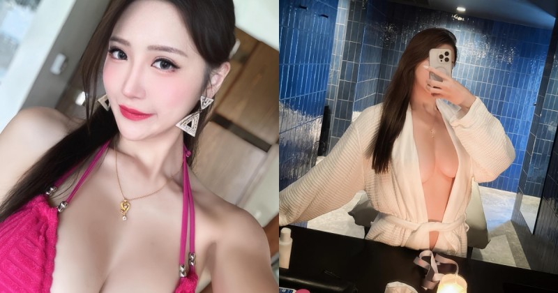 【WPT扑克】這樣拍可以嗎？混血正妹「金娜娜」按摩時大膽露出，「人字型」巨乳好白好飽滿！