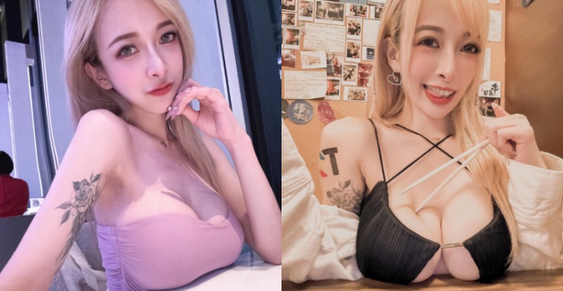 【WPT扑克】就是要放！巨乳甜心《嵐芯語》吃飯第一件步驟先把奶放上桌