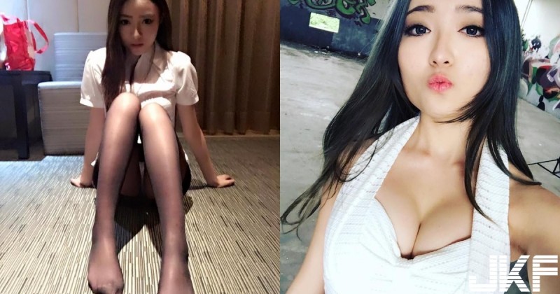 【WPT扑克】秘書這麼性感怎麼辦？「白皙大奶妹」緊身套裝黑絲襪，意圖讓人每天不務正業！