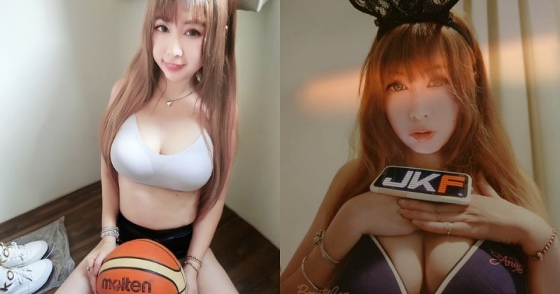 【WPT扑克】爆乳妹子想灌籃！「Aki澤野亞希」挺三顆球求助網友，天然呆萌傻傻忍人愛