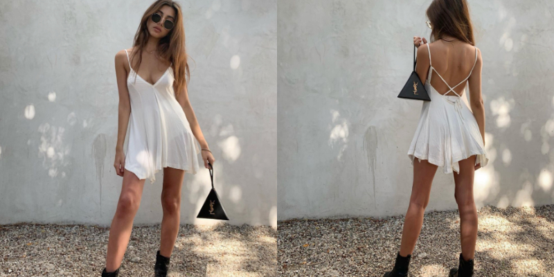 【WPT扑克】影片太逼人！妹子露「性感小蠻腰」還不夠　鏡頭前拉下肩帶準備脫啦