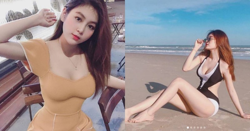 【WPT扑克】海灘驚見「火辣美乳正妹」，超養眼姿勢「白皙美腿好誘人」！