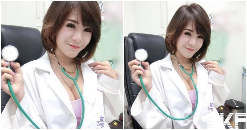 【WPT扑克】好兇！爆乳醫師幫你聽診！制服下的傲人乳溝，滿滿都是噴鼻血畫面！