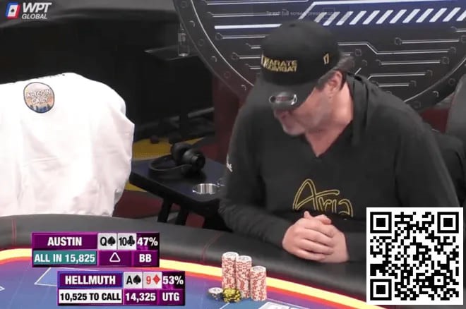 【WPT扑克】Phil Hellmuth在同一个坑里跌倒两次，成为泡沫选手……