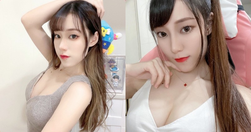 【WPT扑克】童顏直播主「心兒」曲線好惹火，「白嫩美胸」有夠誘人！