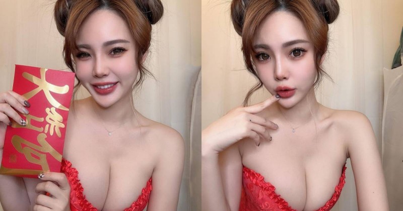 【WPT扑克】巨乳肝連妹「周苗苗」低胸拜年！生日願望是：再大一點