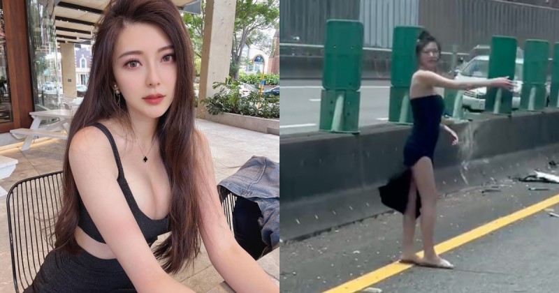 【WPT扑克】國道高衩洋裝「美腿辣妹」被神出來啦！網友猛讚：人美心善