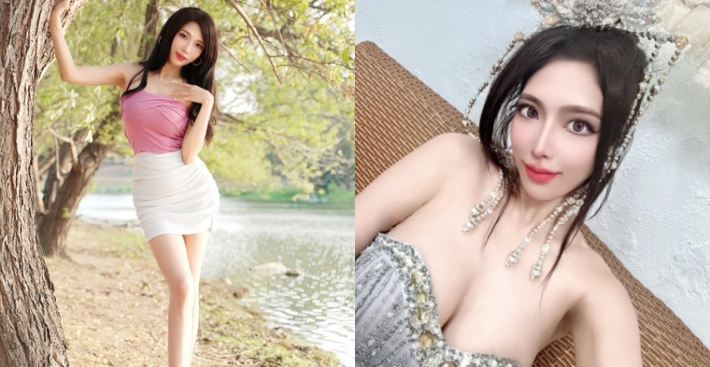 【WPT扑克】172cm長腿女神《米可》9頭身比例超完美　腿就佔了照片一半