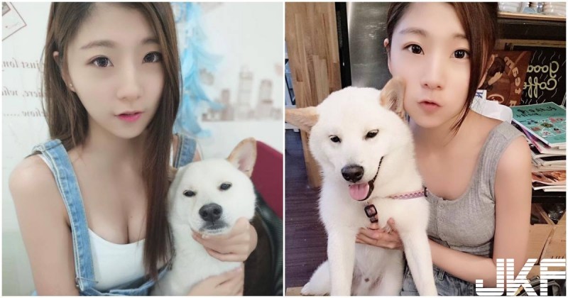 【WPT扑克】好羨慕狗狗！甜心正妹吊帶衣大爆乳，養眼畫面看了就著迷！