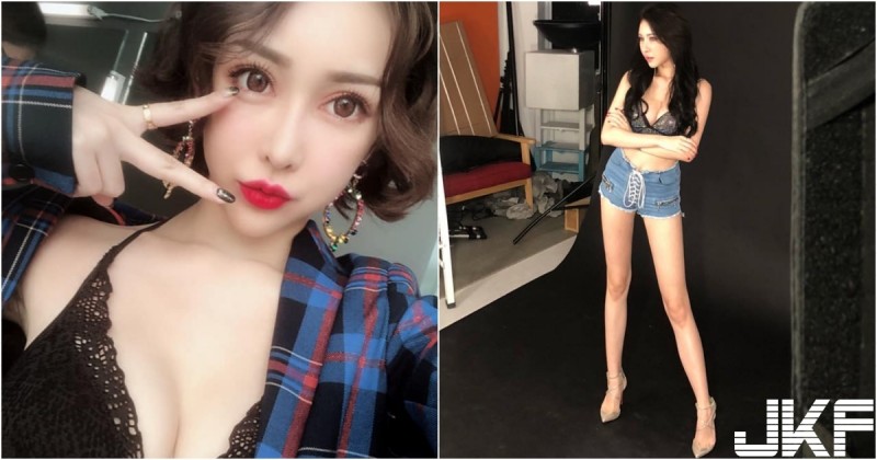 【WPT扑克】真的好像明日花！性感女郎龔映璇「蕾絲美乳」好誘惑，修長美腿讓人煞不住車～