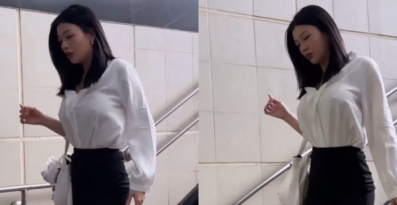 【WPT扑克】OL「無罩」搭北捷狂晃影片流傳　網友：奉勸不要多管閒事