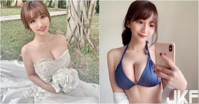 【WPT扑克】甜美新娘出沒！「白嫩美乳」婚紗包不住，度假換裝「比基尼」畫面更猛啦～
