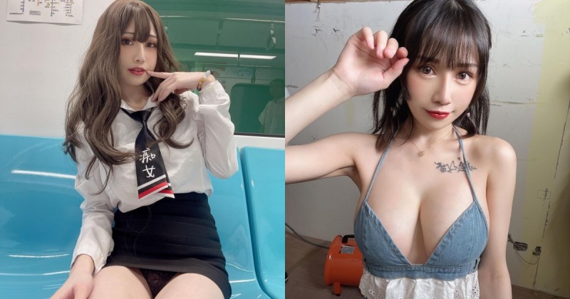 【WPT扑克】北捷出沒「癡女制服正妹」裙底小褲褲見光，「上圍肉肉」也超級豐滿！