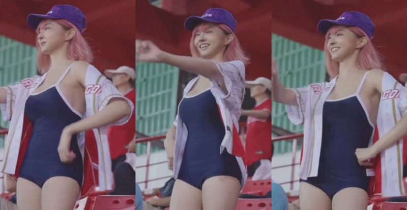 【WPT扑克】棒球比賽看台驚見觀眾穿死庫水爆乳應援　波濤洶湧的畫面好暈