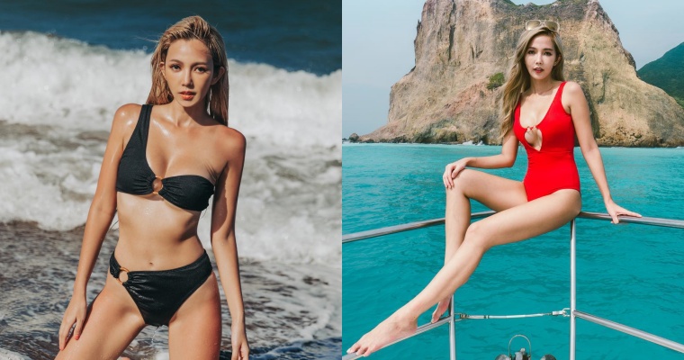 【WPT扑克】「最正泳裝女神」當之無愧！「拐拐」辣曬「中空心型裝」放送 D 波美乳