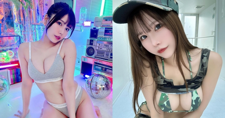 【WPT扑克】因「CK 內衣照」爆紅！新一代網路女神 YuiRi 因「迷彩爆乳裝」再度引發熱議