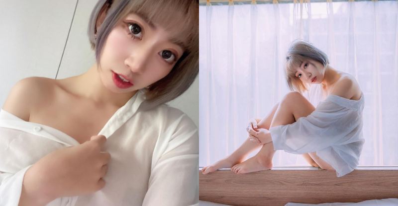 【WPT扑克】性感模特「香香」窗台前曬嫩體，薄透襯衫撩出「騷辣神秘帶」！