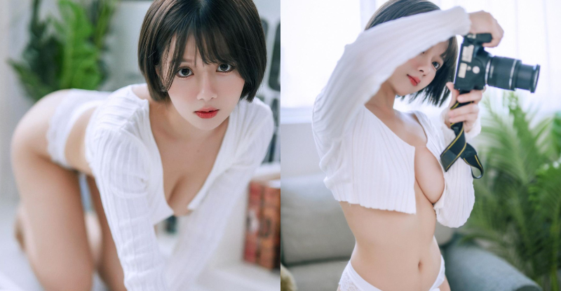 【WPT扑克】「性感攝影師」對焦擠出「鮮嫩軟乳」，貓式誘惑又香又毒！