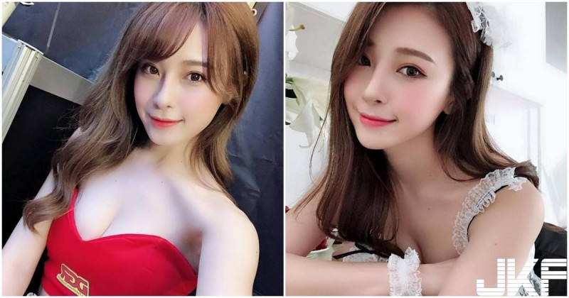 【WPT扑克】甜美正妹「白嫩美胸」一前傾，「養眼乳溝現形」畫面好火辣！