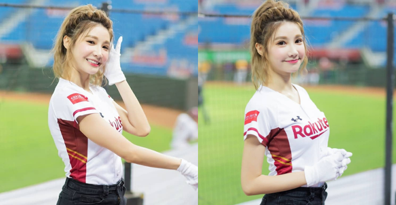 【WPT扑克】球票搶起來！樂天女孩「筠熹Yuhi」萌甜笑容融化全場，正能量噴發球迷也戀愛！