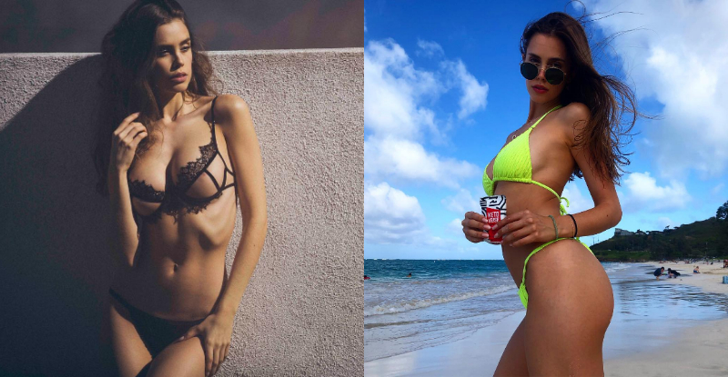 【WPT扑克】妹子「歐美派乳球」大又圓　薄紗底下什麼都沒穿「雙頭燈」開到底好閃