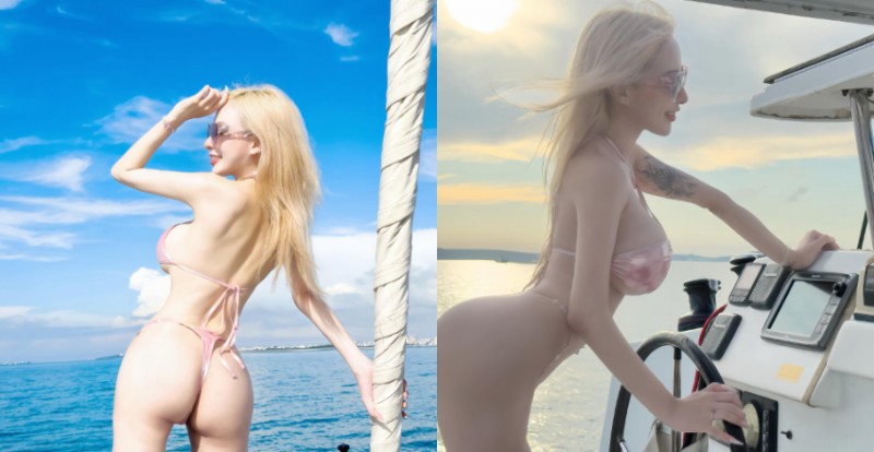 【WPT扑克】澎湖小心，大浪來襲！巨乳小隻馬《嵐芯語》穿比基尼玩SUP辣翻！