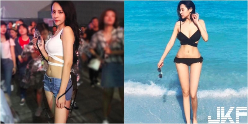 【WPT扑克】音樂趴上「長腿爆乳妹」！白皙美腿比例太強大！路人都被比下去了啦！