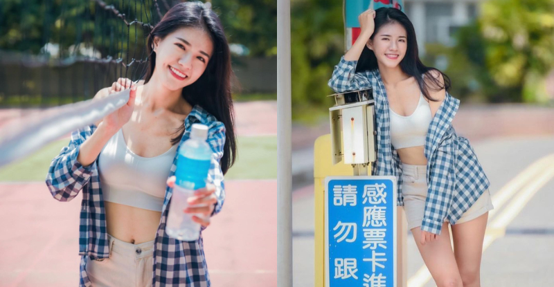 【WPT扑克】國樂節捕獲「極品正妹」，停車入口展「緊緻腰線」搭甜笑超撩人