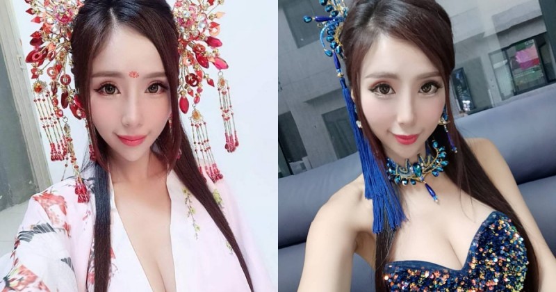 【WPT扑克】最美廟會禮生！神級仙女打扮「酥胸外露」，美豔容貌讓信徒瘋狂！