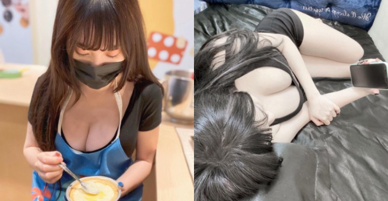 【WPT扑克】好想吃！巨乳桌球教練「糖糖」爆奶做乳酪塔　果然充滿奶香味