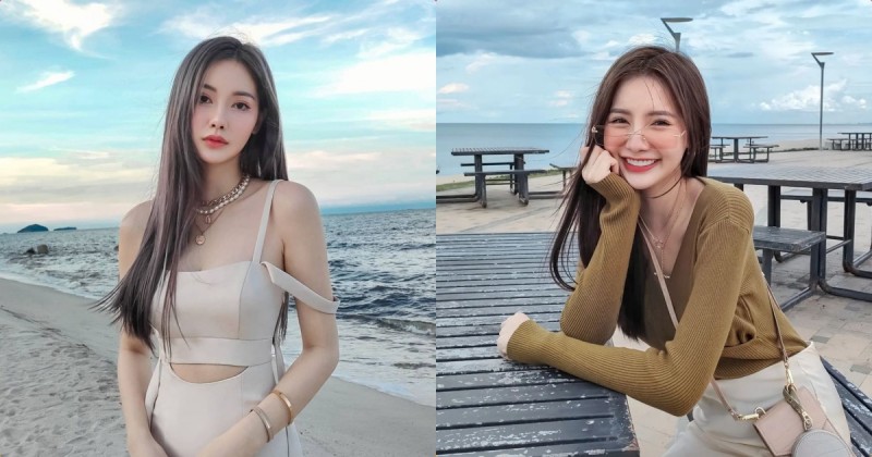 【WPT扑克】海邊甜笑的「高顏值可愛女孩」，「性感曲線」根本人見人愛！