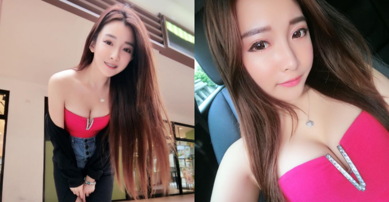 【WPT扑克】好大一個V！甜美乳妹一彎腰露出「迷人山谷」，再低一點就要掉出來了！