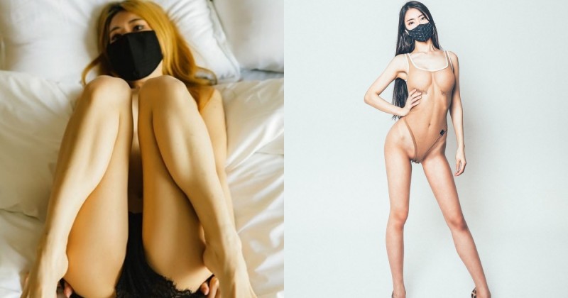 【WPT扑克】「金髮口罩妹」拍照風格超大膽！「窈窕曲線」不怕人看，全裸入鏡也是小意思啦！