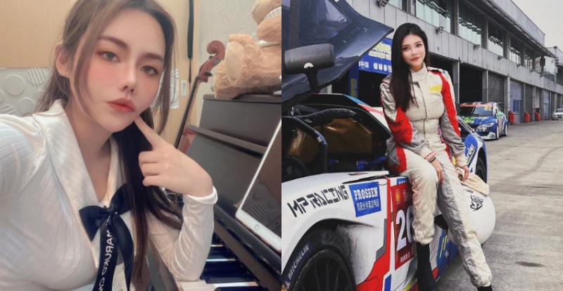 【WPT扑克】氣質音樂女孩《Queena莙莙》轉行開賽車　帥氣模樣讓粉絲戀愛