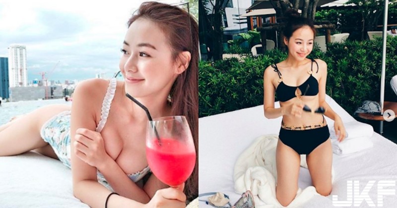 【WPT扑克】引人犯罪！度假洋裝擠嫩乳，台灣正妹「coco」小露性感依然大辣可口的文青仙女！