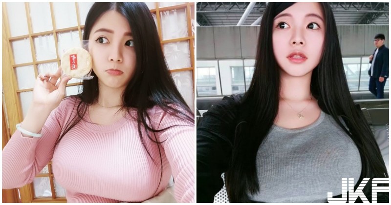 【WPT扑克】大眼正妹穿緊身衣吃雪餅，「超兇好身材」把畫面都佔滿了！