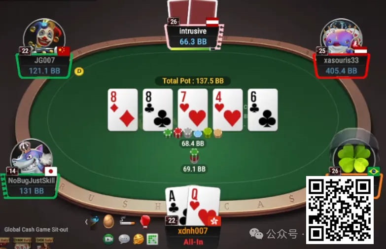 【WPT扑克】牌局分析：老天爷要我bluff