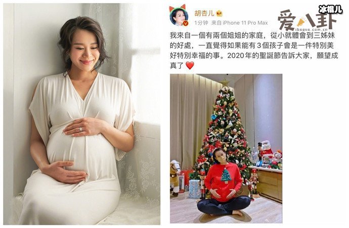 【WPT扑克】胡杏儿怀三胎, 胡杏儿已经有两个儿子三胎希望是个女儿