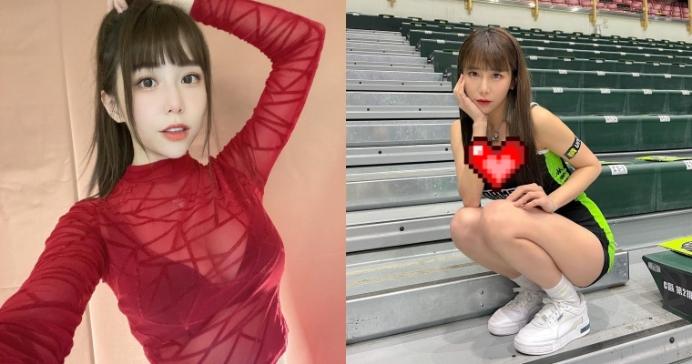 【WPT扑克】球場最美的風景！啦啦女神「梓梓」新隊服曝光！曬「事業線＋白皙美腿」造福網友