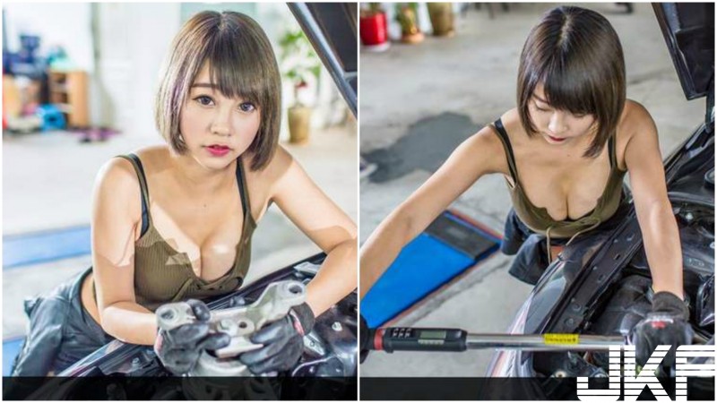 【WPT扑克】就算沒車我也想看你一眼！「最美拆車工」Doreen Iin，有點髒髒的小背心看起來真是性感