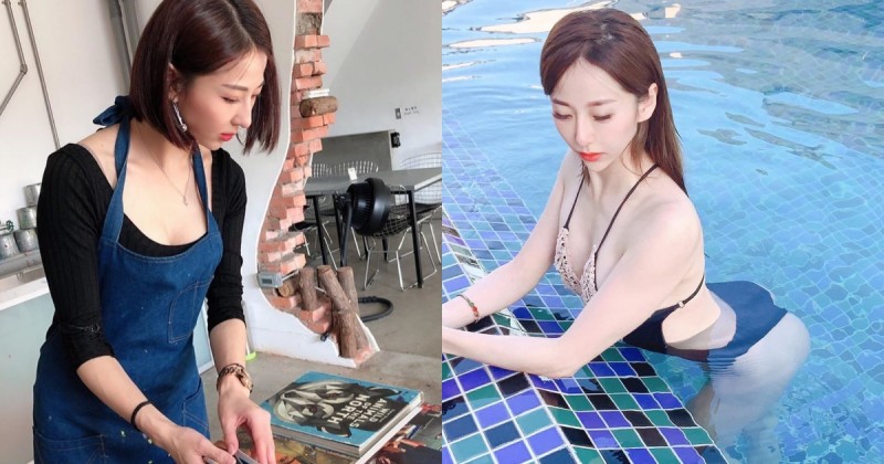 【WPT扑克】畫室裡的「漂亮小姊姊」氣質好迷人！私底下還是健身狂魔，穿上泳裝曲線超火辣！